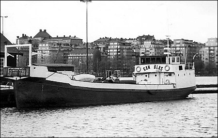 San Blas vid Mälarvarvet, Stockholm 1983-11